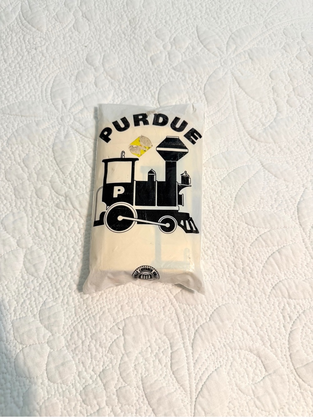 Vintage Purdue boilermakers hooded poncho football